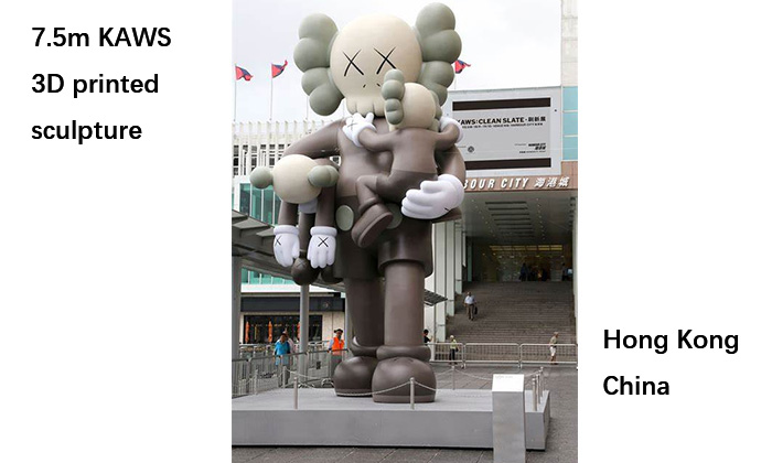 Arca KAWS Bercetak 3D